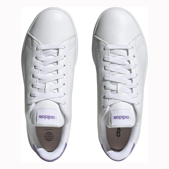 Brand New Women's adidas Advantage Shoes - Leather Upper - Picture 5 of 10